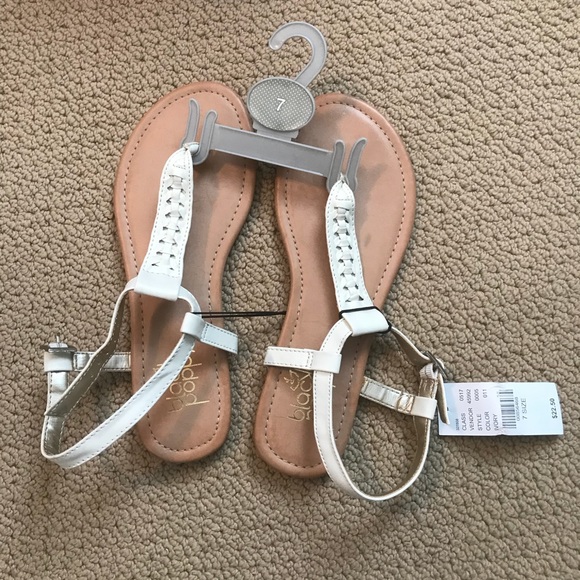 Pacsun white gladiator Sandals - Picture 1 of 1